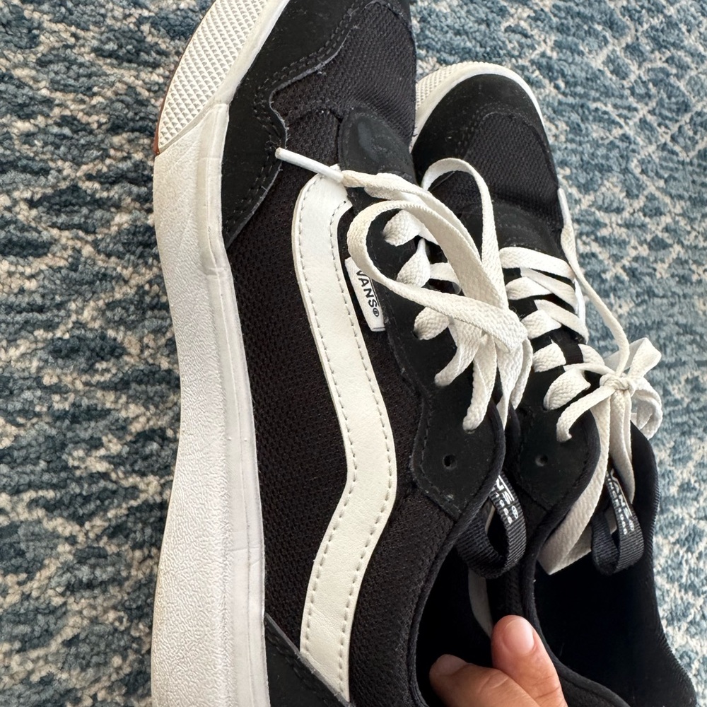 Vans Black and White Sneakers